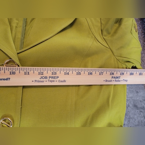 Jones New York Suit Separates Jacket Medium Green Gold - Picture 8 of 8